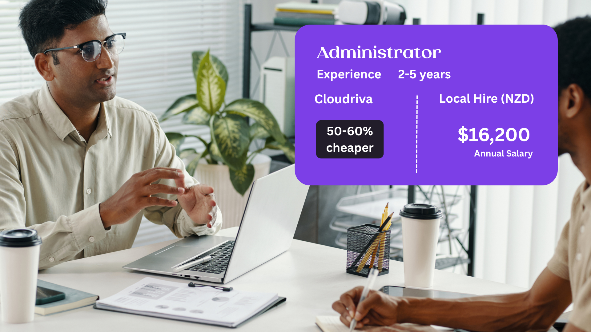 Beige White Aesthetic Motivational Quote Desktop Wallpaper (7)